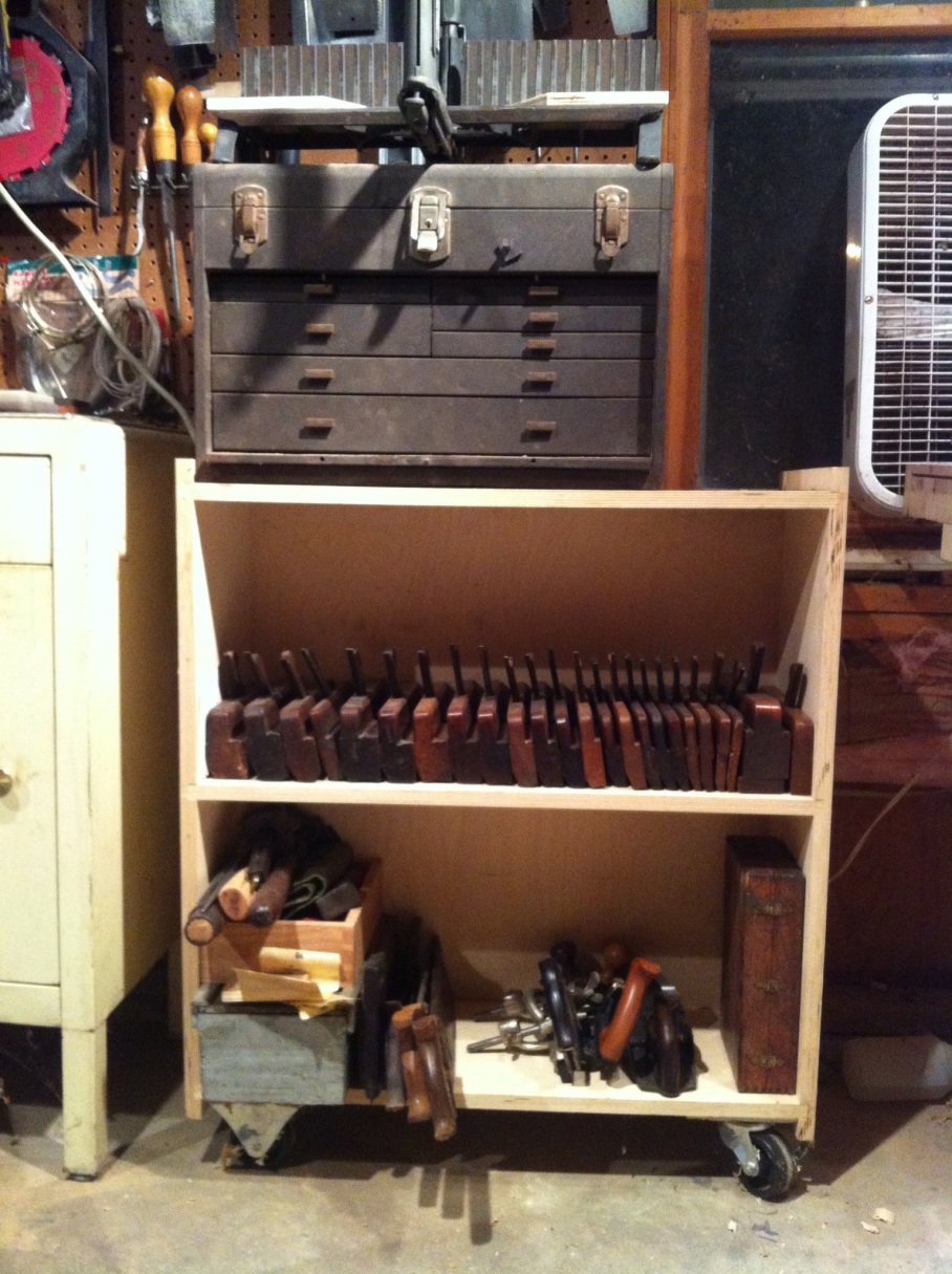 Rolling Tool Cabinet Plans